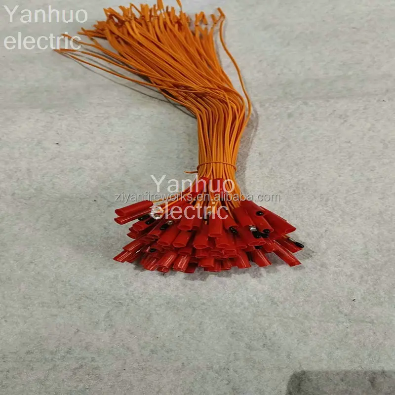 Hot selling 0.3m to 8m pirotecnia fire works WIRE WIRE wiring fire stage pyrotechnics display fireworks igniter for firework