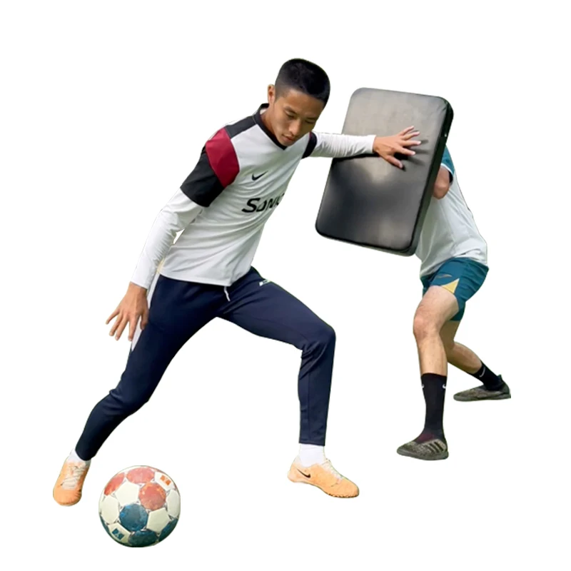 Soccer balls Shield Blocking Pads With Buckle Arm Leather Training Sports Football Hockey Martial Kickboxing Training Equipment