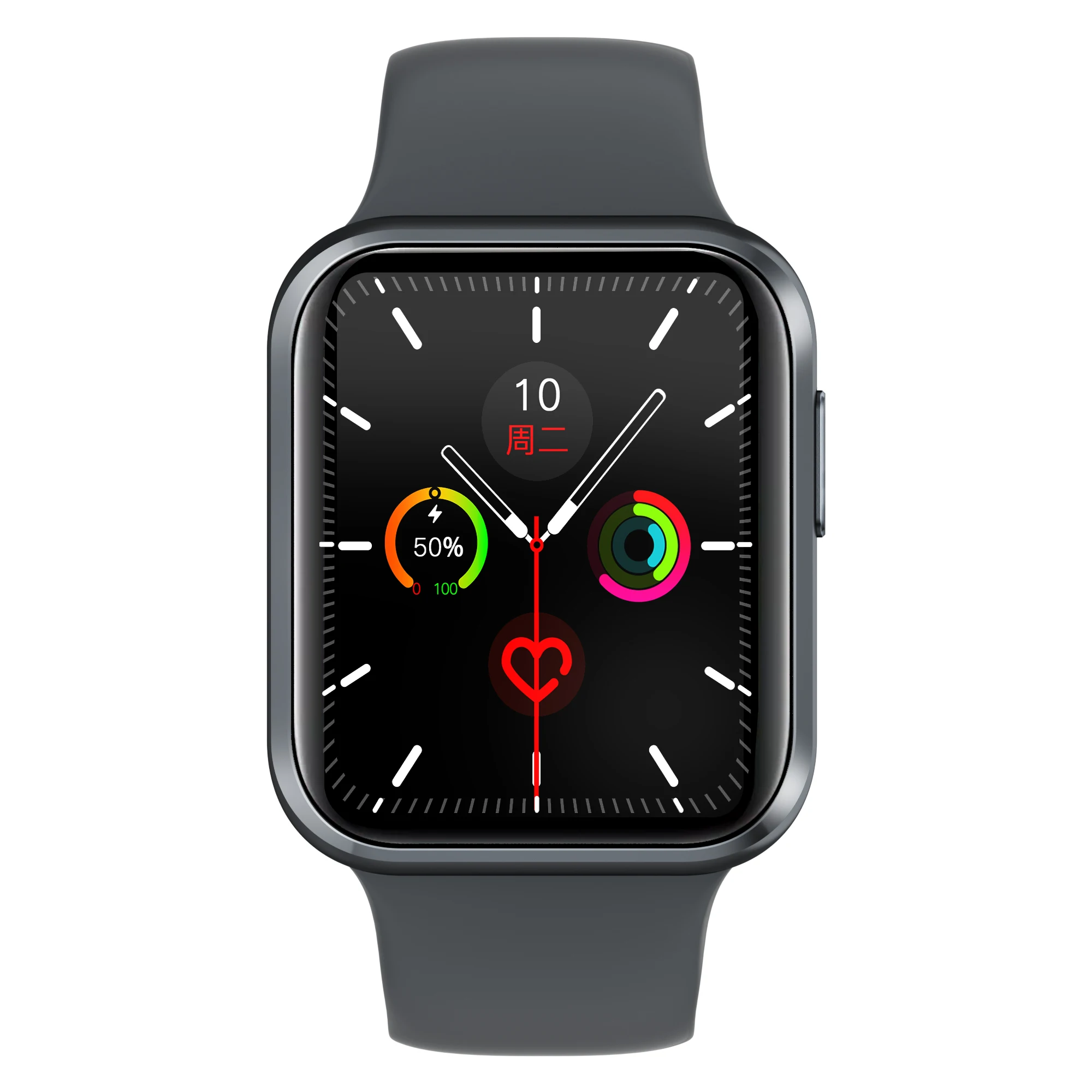 U9 Full Screen Touch Heart Rate Pressure EGG BP BO2 Monitor  BT Call Multi Sport Mode Wireless Payment Smartwatch Smart Watch U9