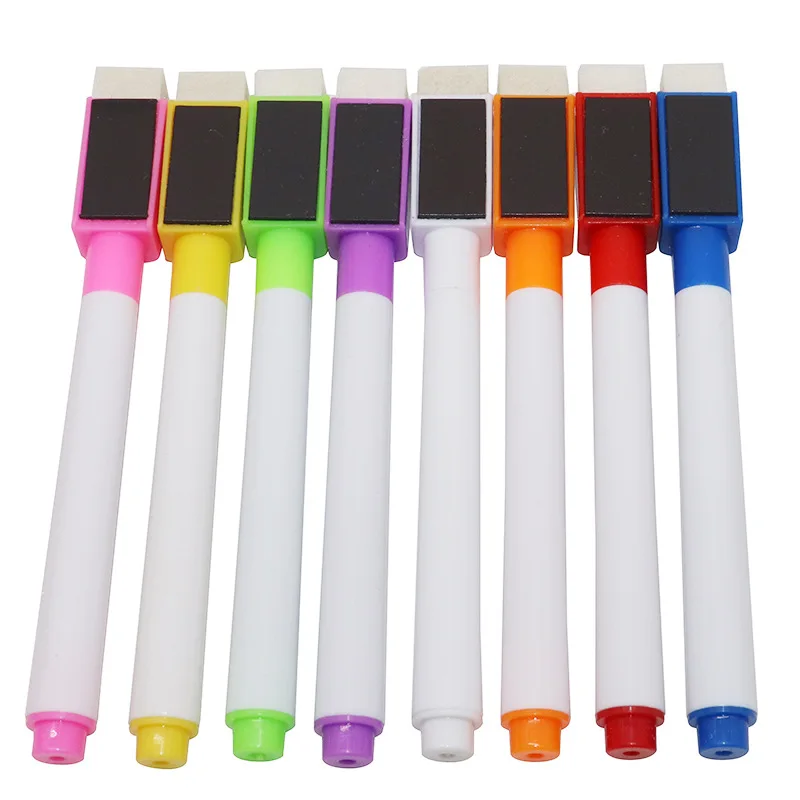 
Magnet Liquid Chalk Marker Pens Set with Eraser Window Marker for Blackboard or Labels 