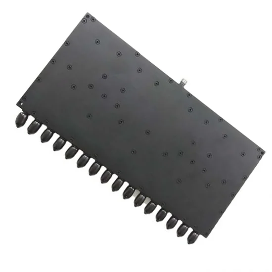 Maniron Wideband 0.5-7.5GHz 10Watt 9dB RF 16Way wilkinson  Power Splitter With N-Female Connector For Telecommunication