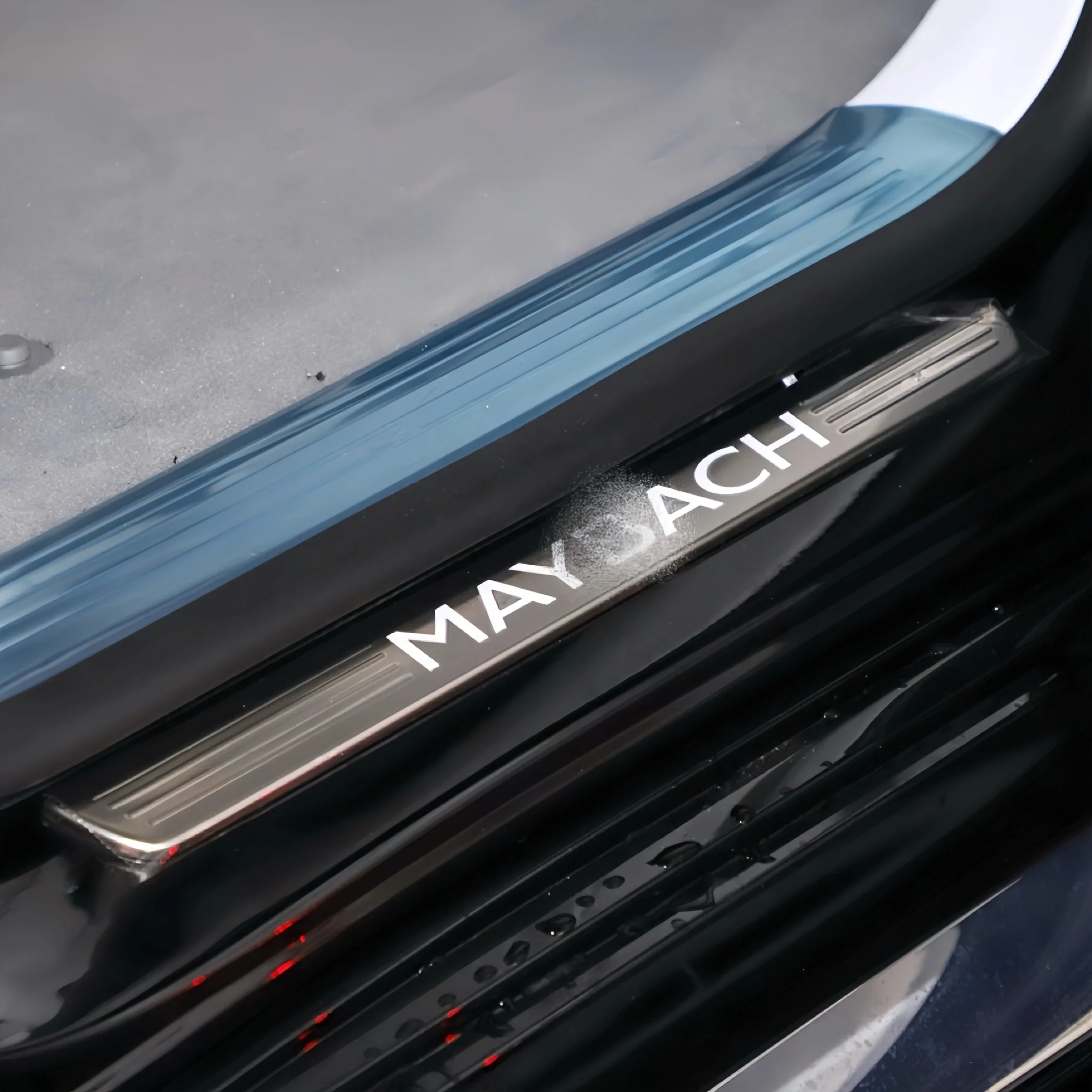 Светодиодные дверные педали для Mercedes Benz X167 GLS Class Maybach светодиодные пороги