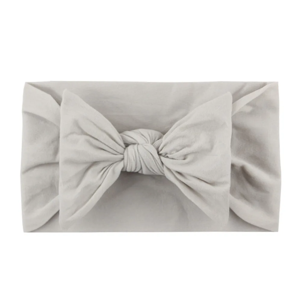 Wholesale Children Kids Hair Band Jewelry Cute Soft Cotton Bows Hair Band Baby Kids Hair Accessories