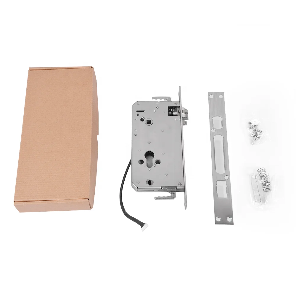 customized door lock body electronic lock body SUS 304 square spring latch bolt safe mortise lock body