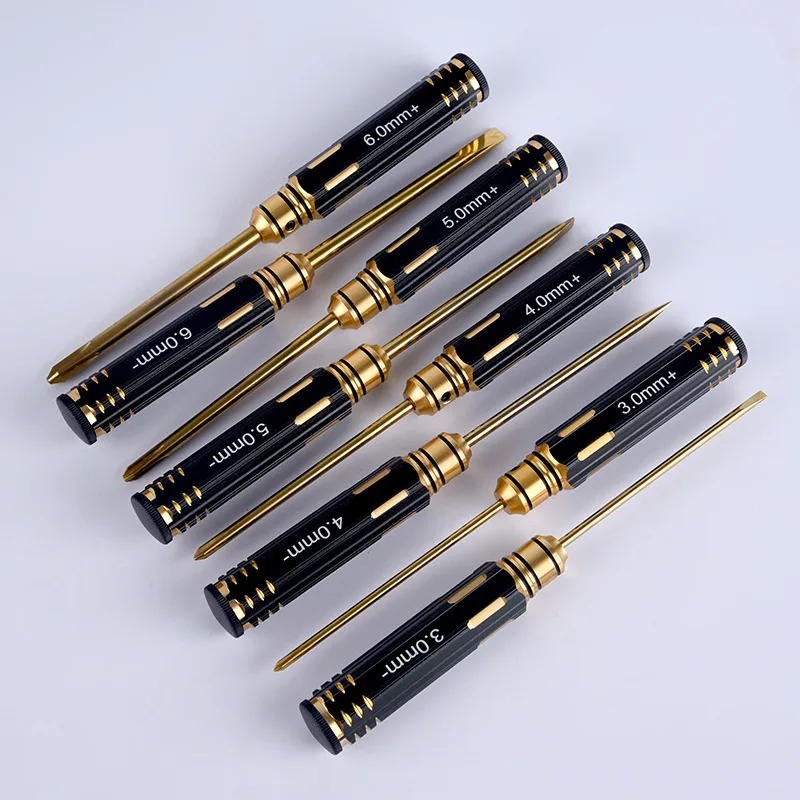 RC Tools Model Tool Hex Screwdriver Titanium Hex Handle 16-piece RC Model Precision Screwdriver Tool Kit