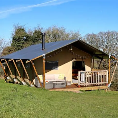 Outdoor Waterproof Luxury Hotel Tent Glamping Safari Tent Living Tent