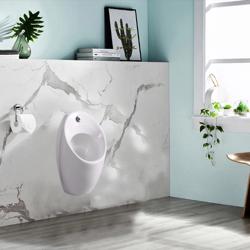 Good quality modern sanitary ware porcelain toilet ceramics men sensor flsuh wall hung urinal wc toilet