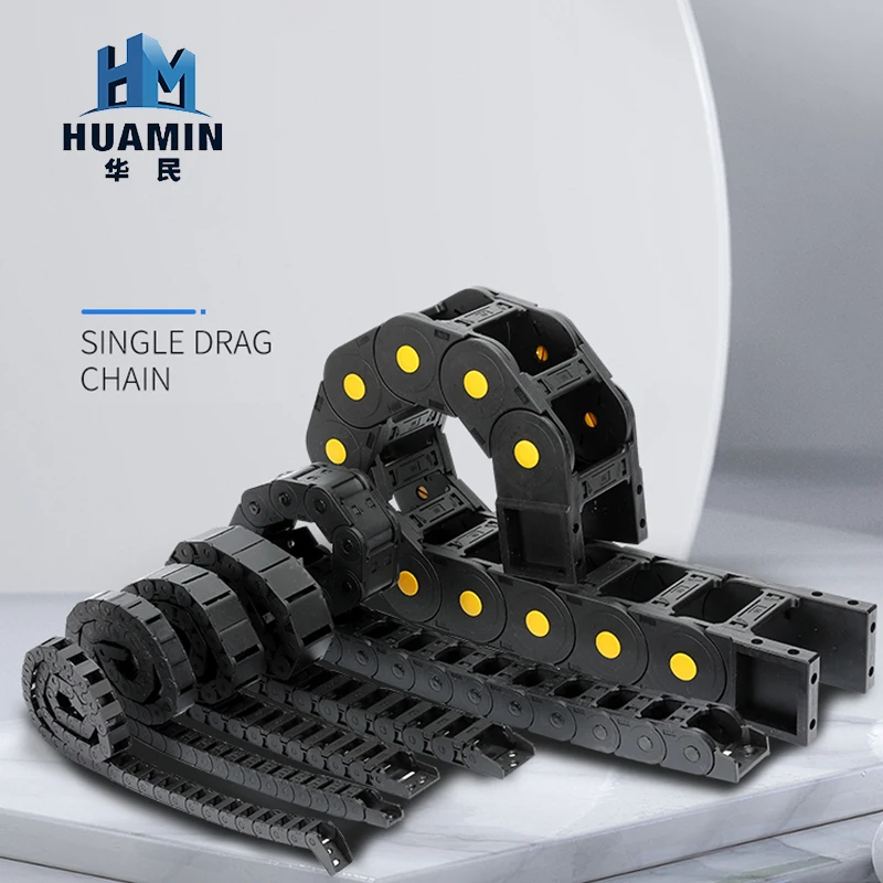 wholesale plastic nylon drag chain for cable protection