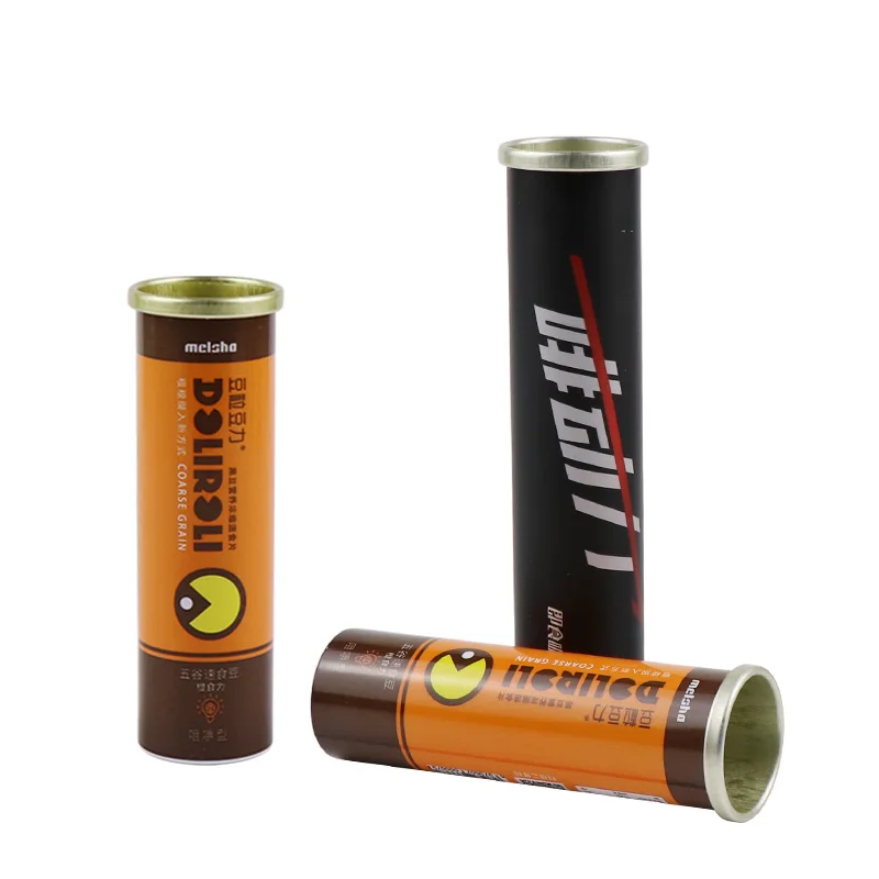 Aluminum effervescent tablets tube packing with desiccant stopper,effervescent tablet bottle