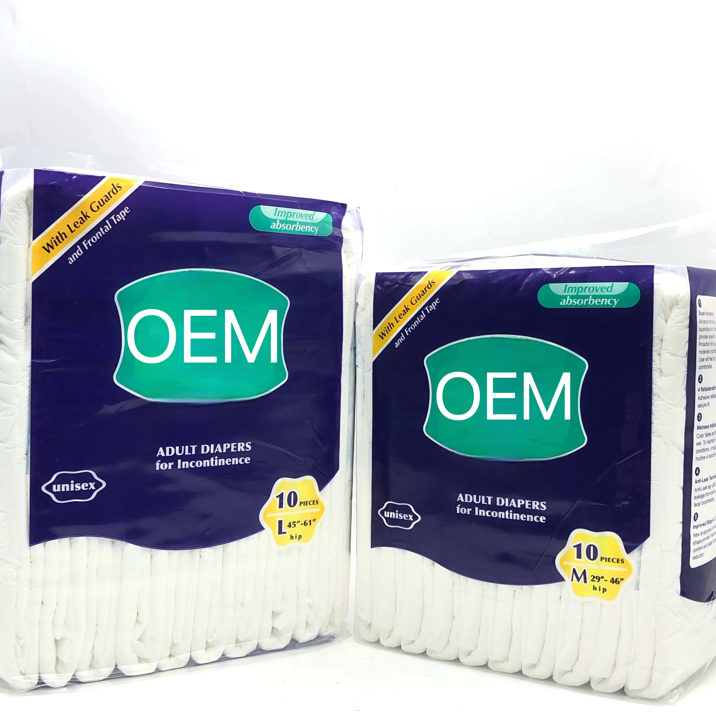 Best Price Free Sample Locking Absorb Premium Disposable Adult Diapers Incontinence Absorbency Abdl Diaper Ultra Thick Adult