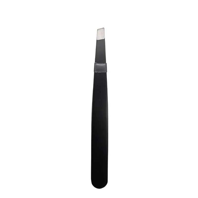 black Stainless steel eyebrow pliers Eyelash Extension clip eyebrow clip single and eyebro