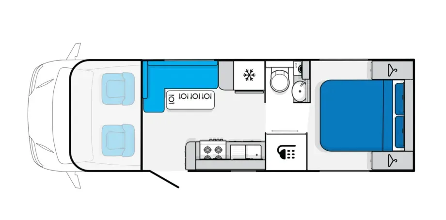 Cheap Iveco Motorhome Campervan Caravan Camper Trailer Overland Long Bed 8x8 New 2024