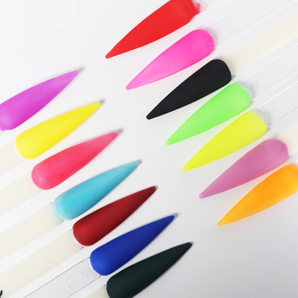 Nail Supplies Acrylic 1Oz Customized Private Label Well Pigment Nail Decorations 2 In 1 Dipping Acrylic Powder