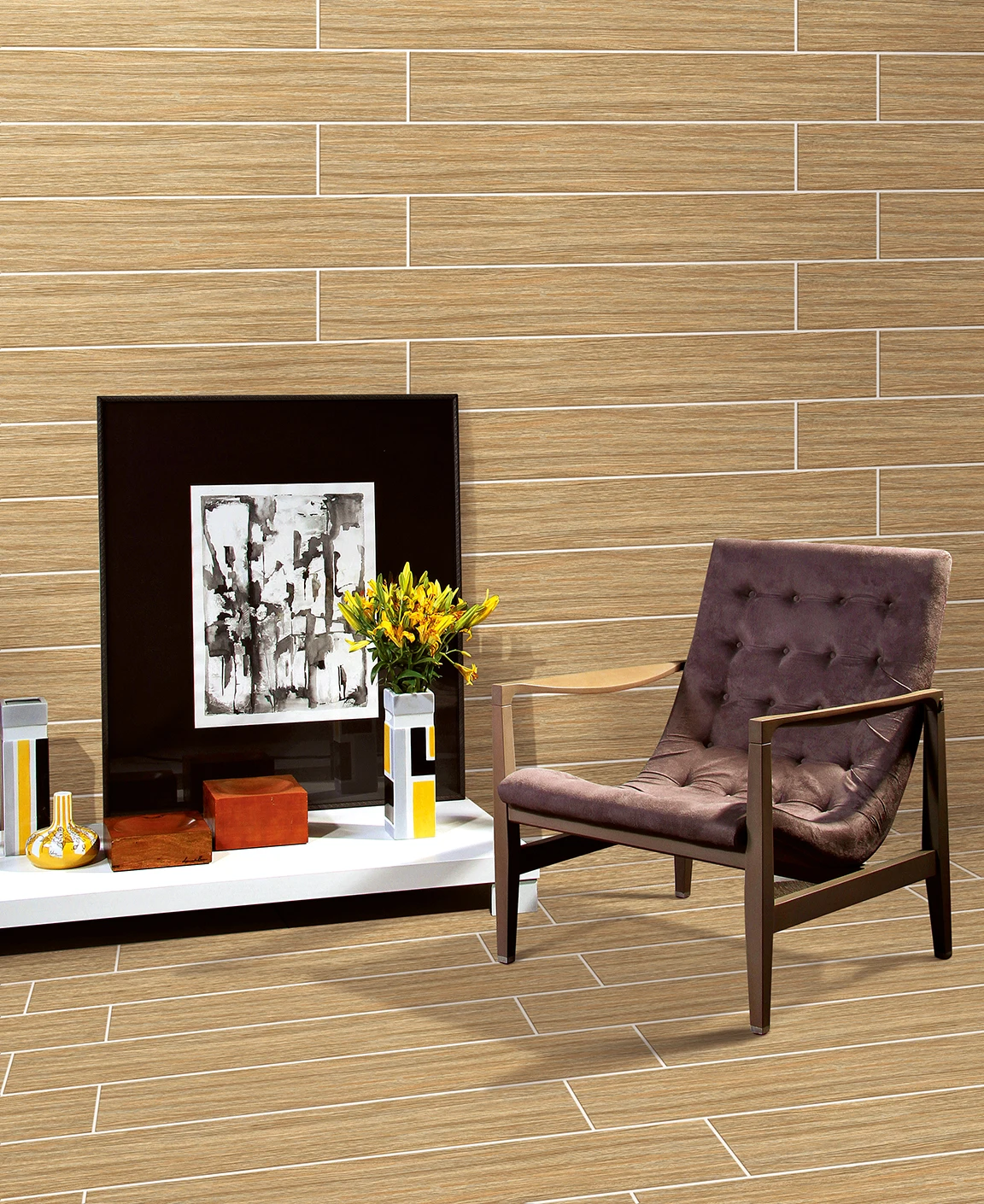 Wood like tile 150x600mm flooring porcelain wood look tile flooring