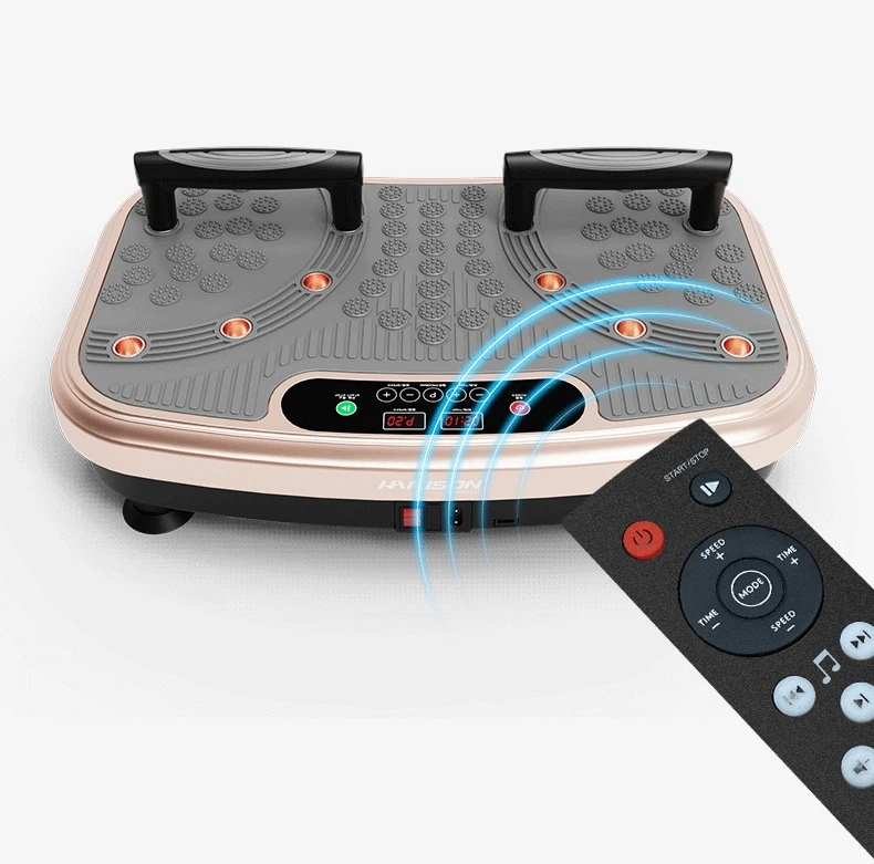 Slim Body Shape Home Use Vibrating Plate Exercise Machine 99 Levels Easy Fat Burning Daily Life Vibration Platform