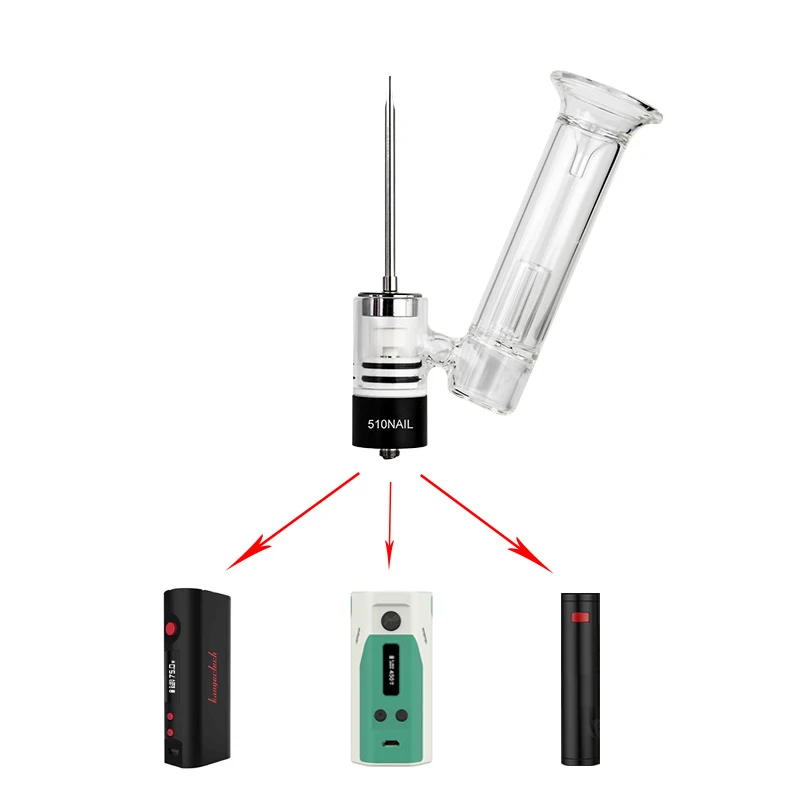  Greenlightvapes портативный 510Nail 510 Thread вейп-ручки Dab инструмент E Rig Pen испаритель для воска и сухой