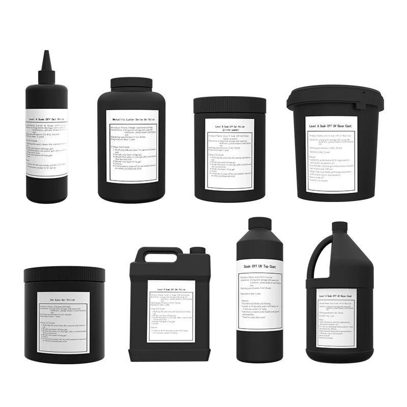 nail supplies Custom Soak Off color Uv Gel OEM Kilogram Raw Material Gel Nail Polish bulk