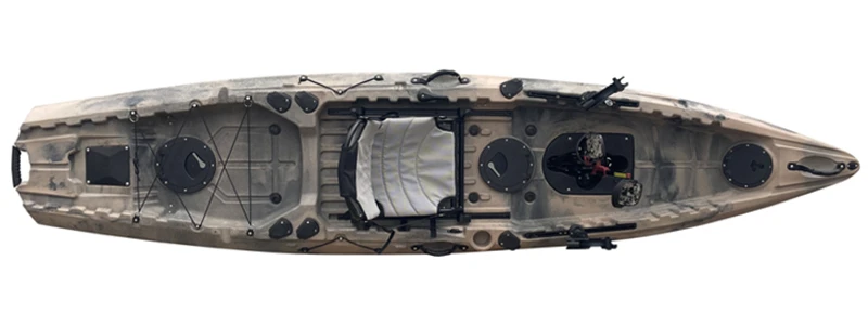 2021 New Designed 12ft foot pedal drive kayak fishing kayak UBP-K11