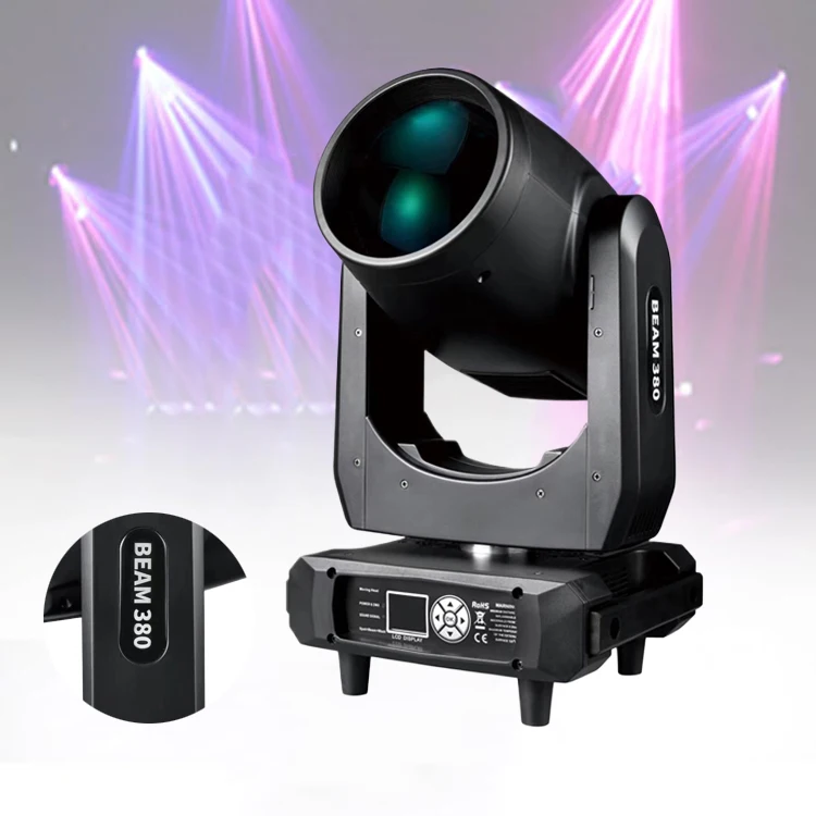 Professional lyre beam 380 stage light 380w beam moving head light