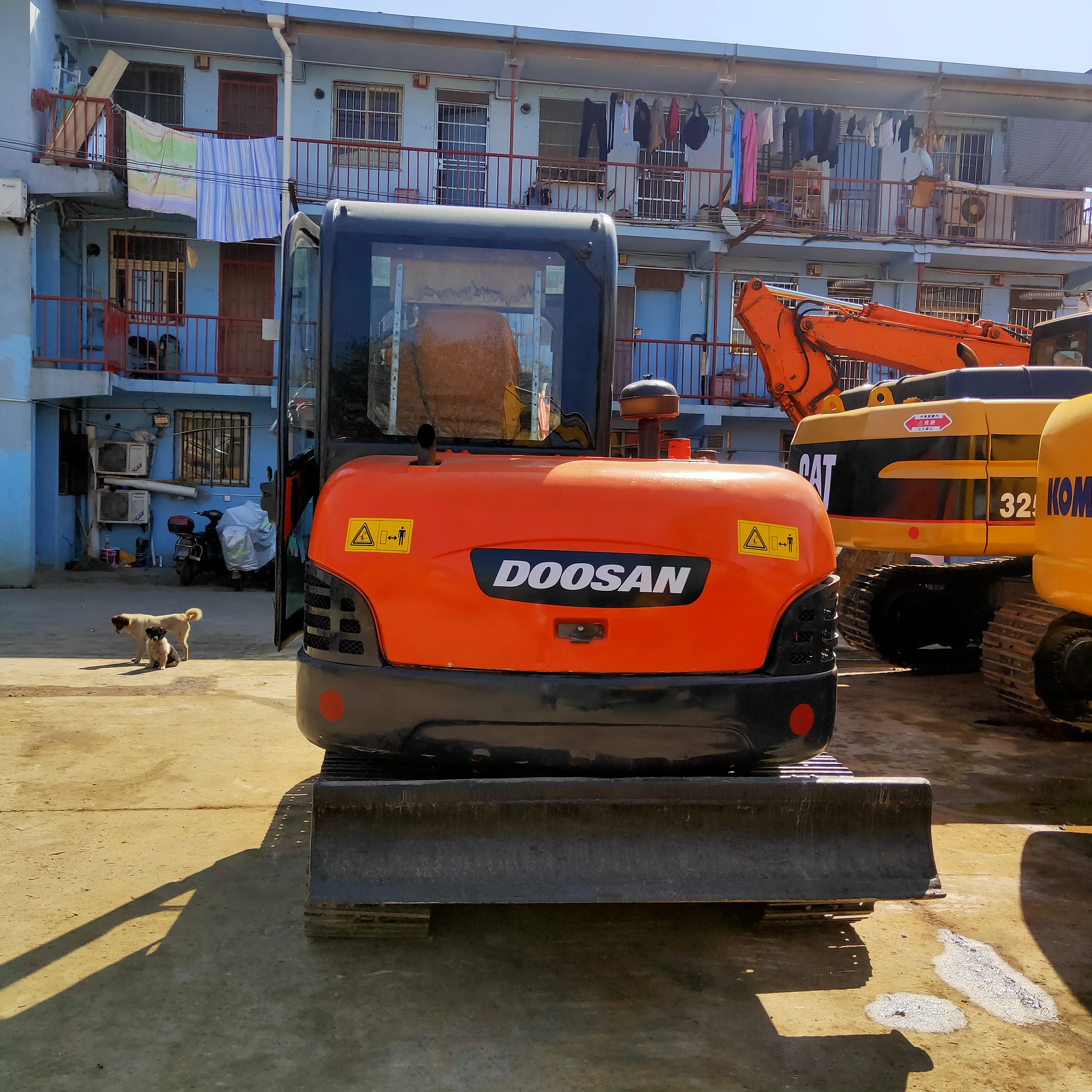 Б/у мини высокое качество экскаватора Doosan DH60-7 с дешевой