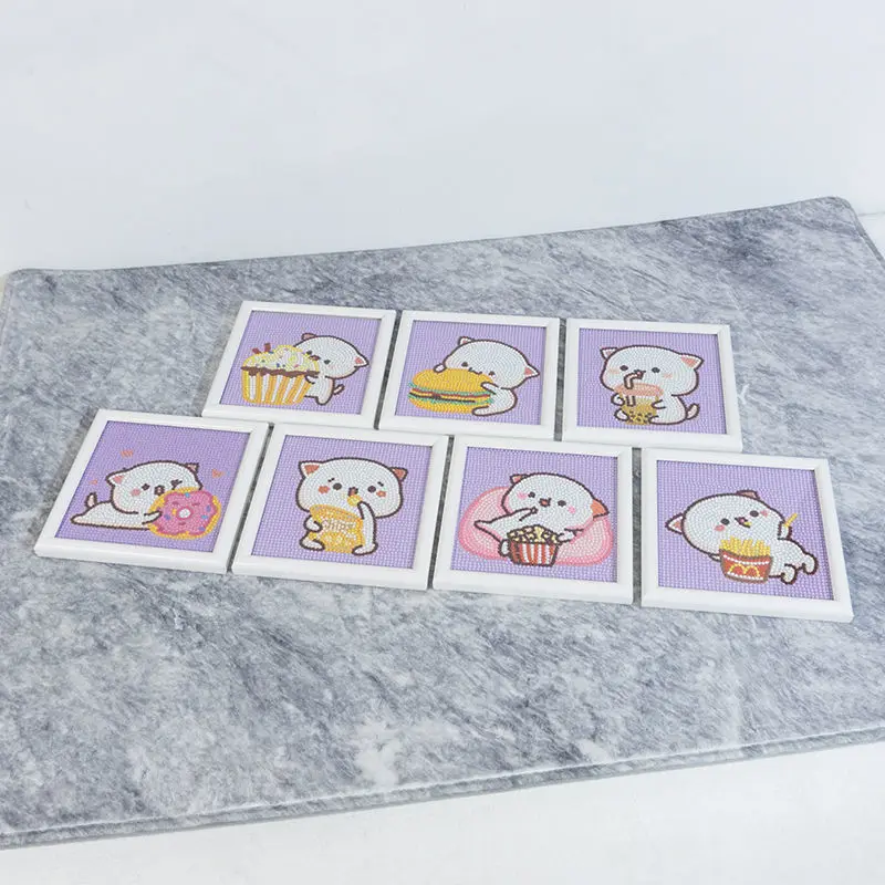 Набор для алмазной живописи, алмазная 5D мозаика с полным заполнением страз, оптовая продажа, квадратная картина с рамкой