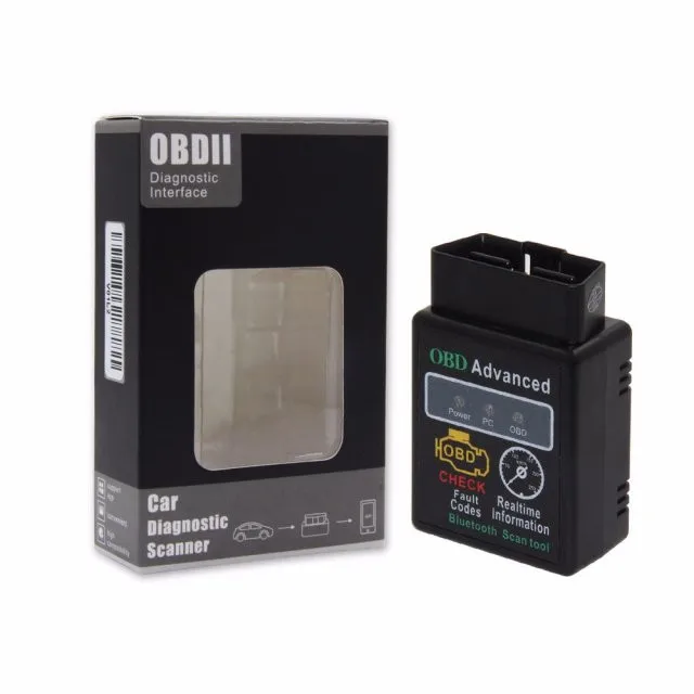 Hh obd Расширенный obd2 bluetooth Автомобильный сканер V1.5 ELM327 Bluetooth 2 0 поддерживает 9 OBD-II модель Авто