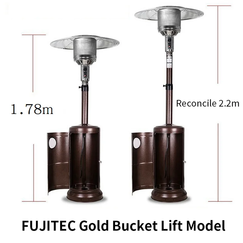 Umbrella Gas Heater Outdoor Gas Heating Equipment Commercial domestic quick heating vertical outdoor heating gas patio heater