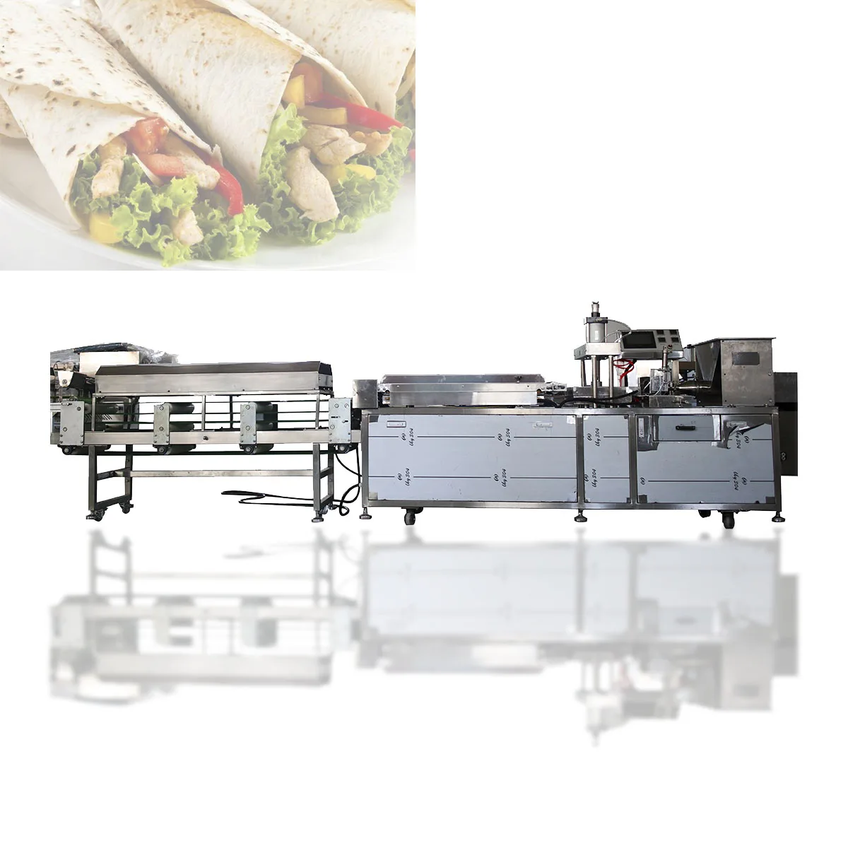 380v/220v Mexico automatic roti chapati maker corn tortilla making machine for sale