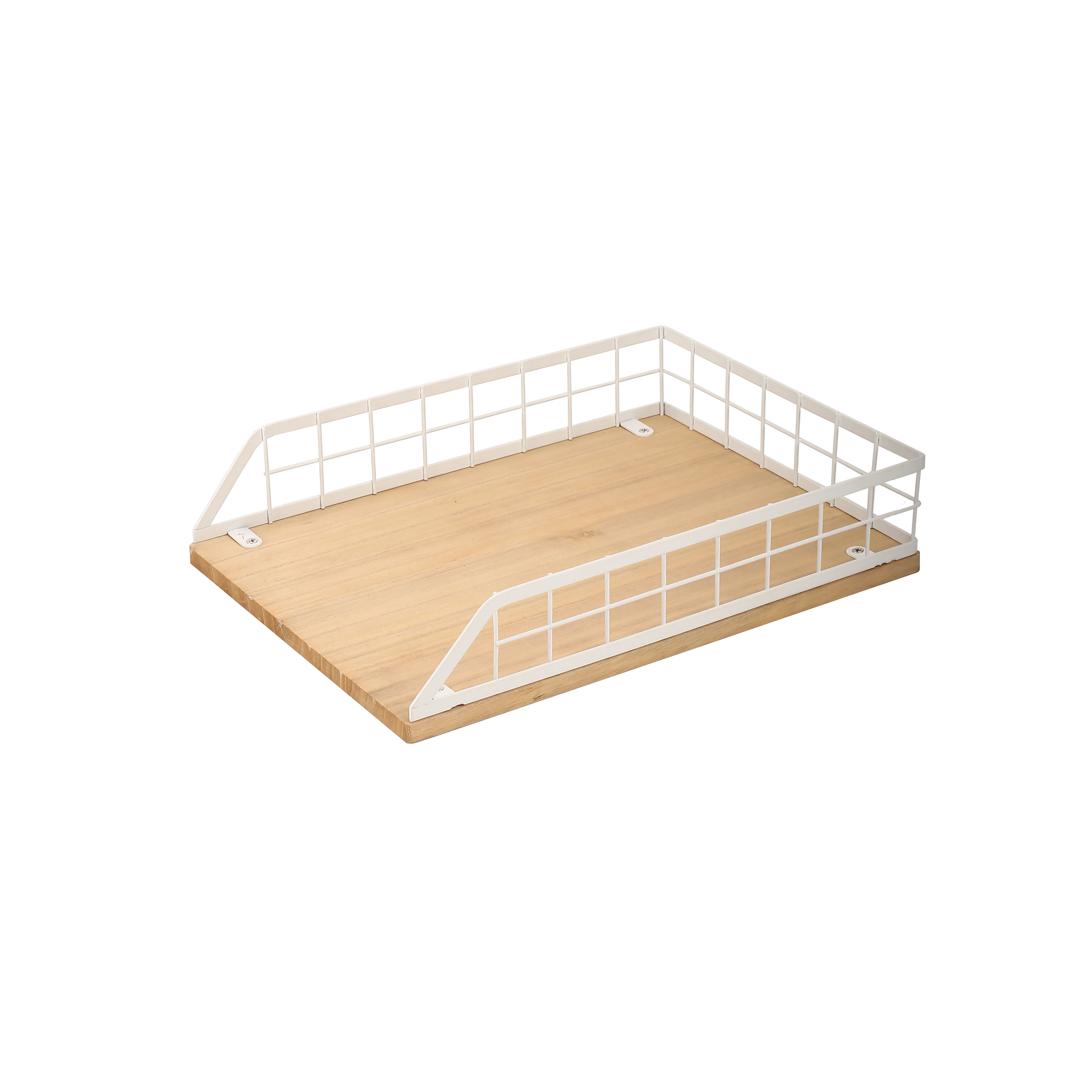 Office Table Organizer trays Desk Accessory Tray Paper Organizer Desk Organizer Metal Wire Document Letter File Tray