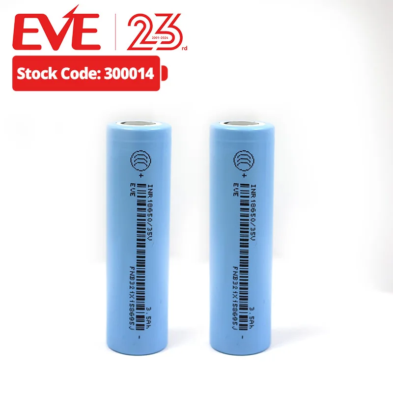 EVE 18650 35V 3500Mah аккумуляторная батарея литий-ионная bateria 3 6 V для электрических велосипедов скутеров