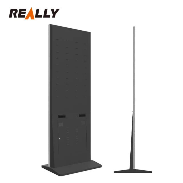 49 inch floor standing  lcd displays advertising screens touch screen digital signage