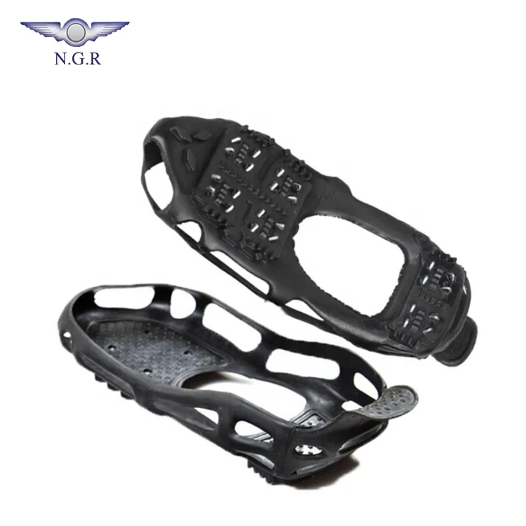 Durable use man and woman excellent elasticity anti-slip 4 size SMLXL TPE  ice cleats snow ice gripper