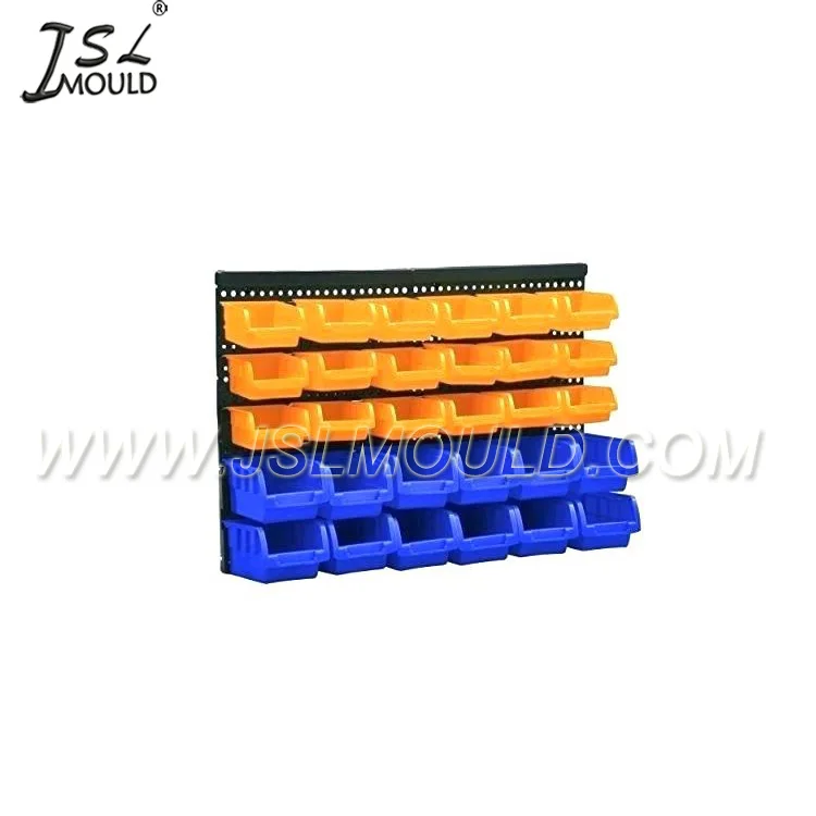 Industrial Stackable Plastic Storage Shelf Bin mould