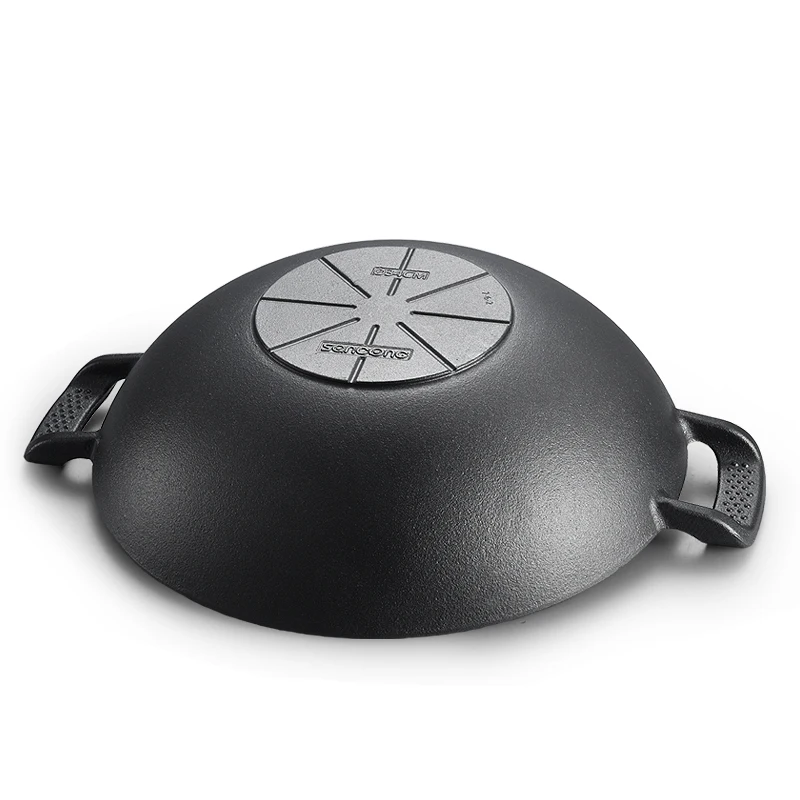 Unique design hot sale cast iron pots set cookware casserole