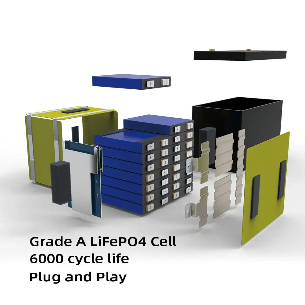 us3000c us5000 Battery Replacement 24v 48v 100ah 200ah solar energy storage battery