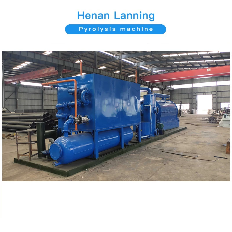 High performance small scale waste plastic pyrolysis to fuel oil machine