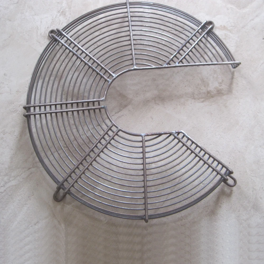 Промышленный Металлический центробежный конденсаторный осевой вентилятор защита для гриля на палец вентилятора