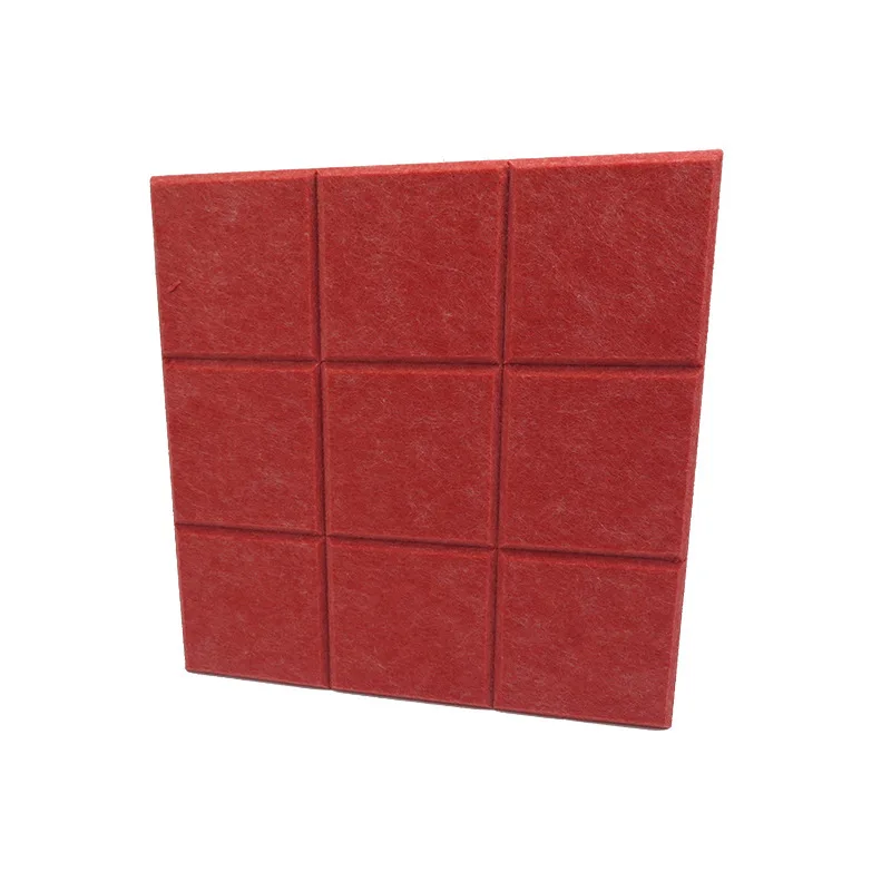 Polyester Fiber Sound-Absorbing Board Soundproofing Cotton Conference Room Piano Room Soundproofing Board