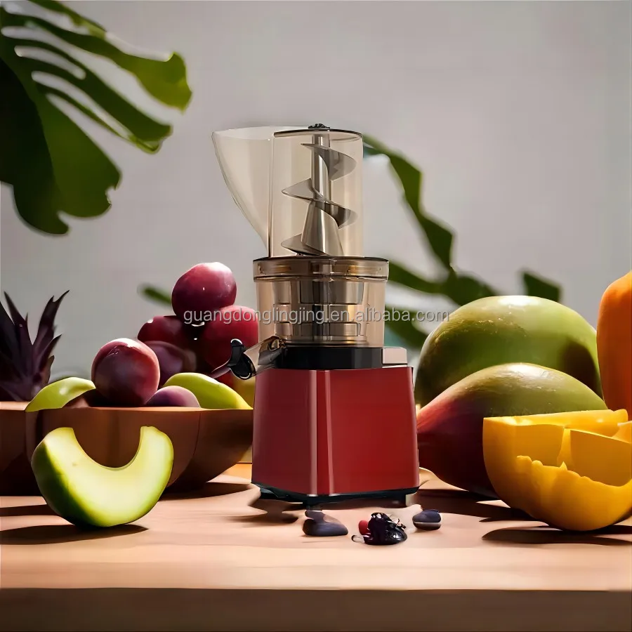 500W Citrus Orange Lemon Juice Extractor Squeezer Cold Press Slow Commercial Juicer Extractor Machine For Juice Bar Cafe