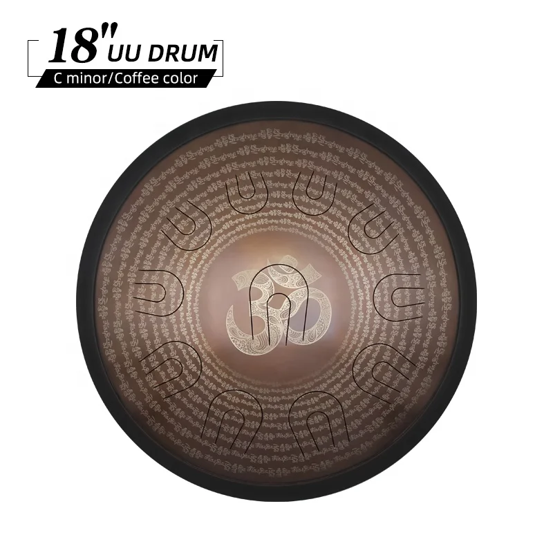  UU барабан для D малых Большой ручной 18 дюймов handpan или Roma стальной с язычком бесплатным мешком