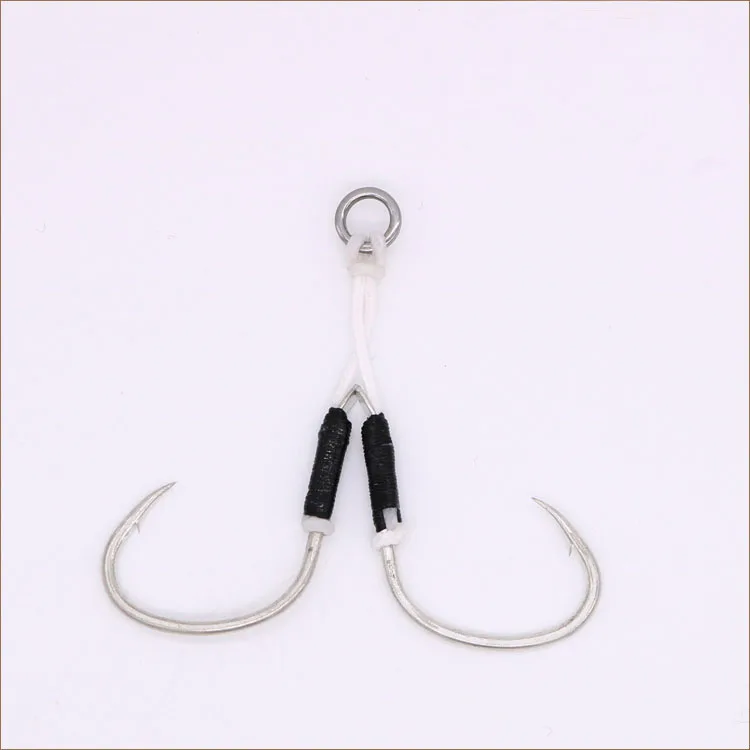High Quality 4# Assist Fishing Hook Jig Bait Hooks