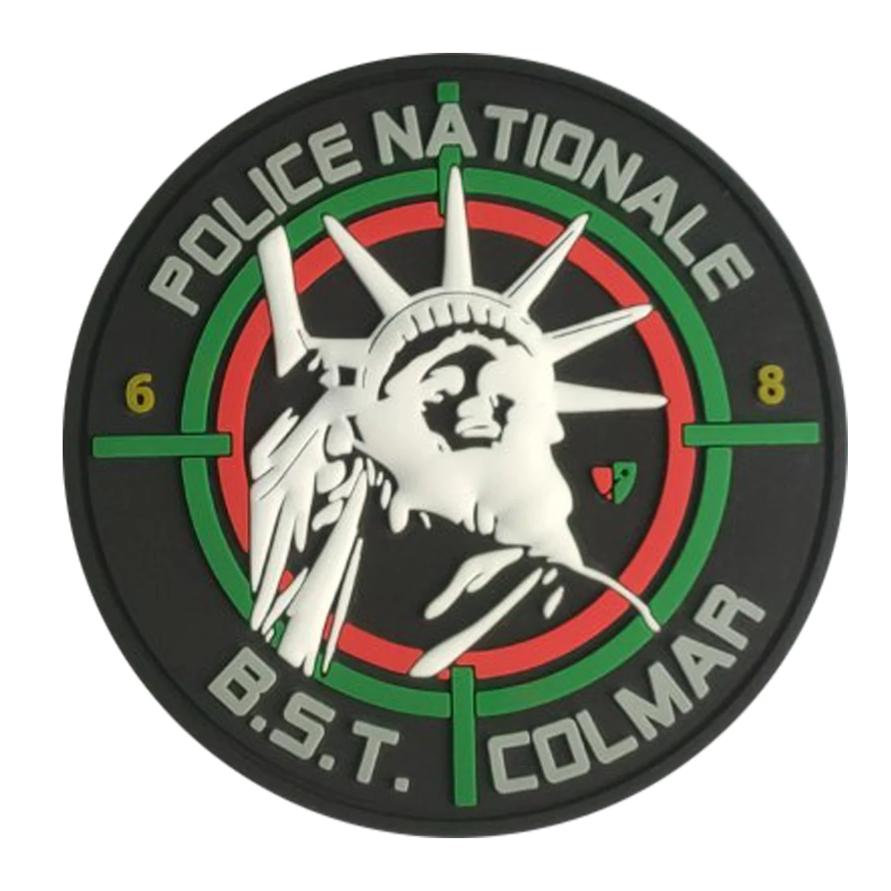 Parche Garment Accessories Patch Custom Brand 3D Embossed Logo Soft PVC Rubber Patches for Clothes.pvc