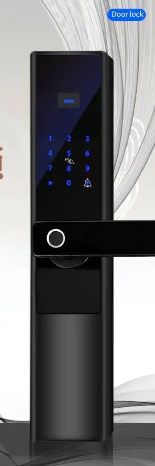 Home Biometric Smart Door Lock Electronic Fingerprint Door Handle Split Digital Keyless Lock