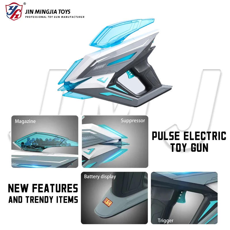 Hidrogel Rainbow Toy Gun De Real Metal Hookah Automatic Nargile Ak47 Nargile