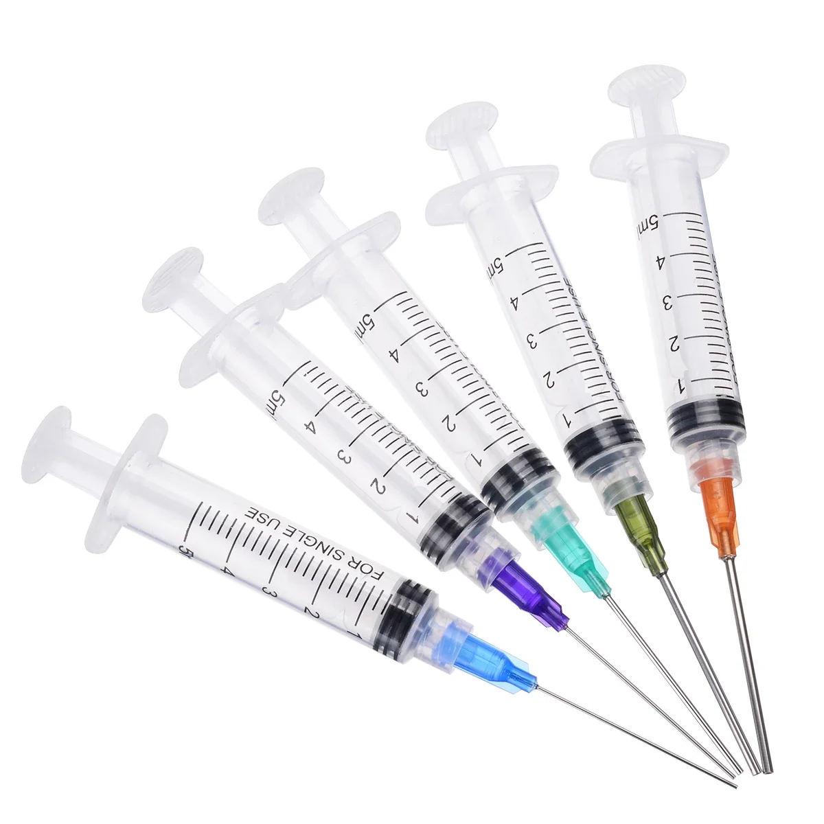 Factory manufacture medical supply disposable plastic needles hyaluronic acid syringe barrel for fill perfume