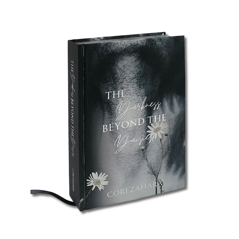 High Quality Printing Services Full Color Hardback Notebook Custom Hardcover Book With Silver Foil Stamping