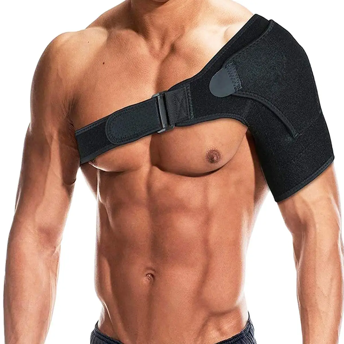 Регулируемый плечевой фиксатор иммобилайзера для рванных поворотных манжет