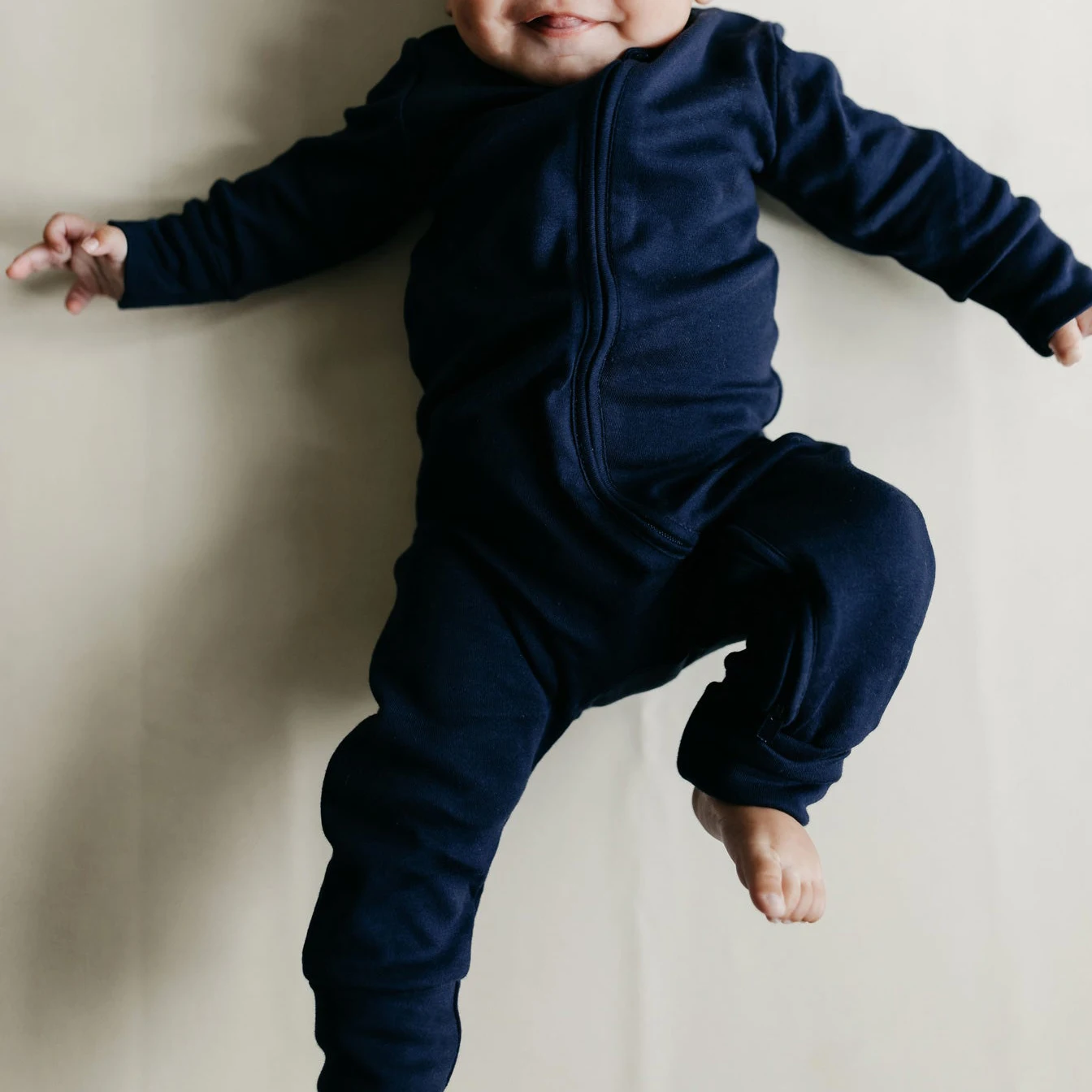 Blueberry Cotton Zip Onepieces wholesale Newborn Infant Onesie Rompers Pajamas For Baby Boys Girls boutique Clothes Baby Romper