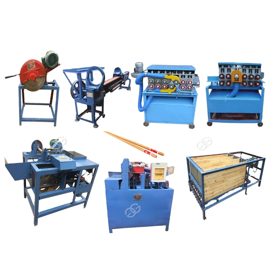 Wood Bamboo Chopsticks Production Line Chopsticks Making Machine Wood Chopsticks Maker Machine
