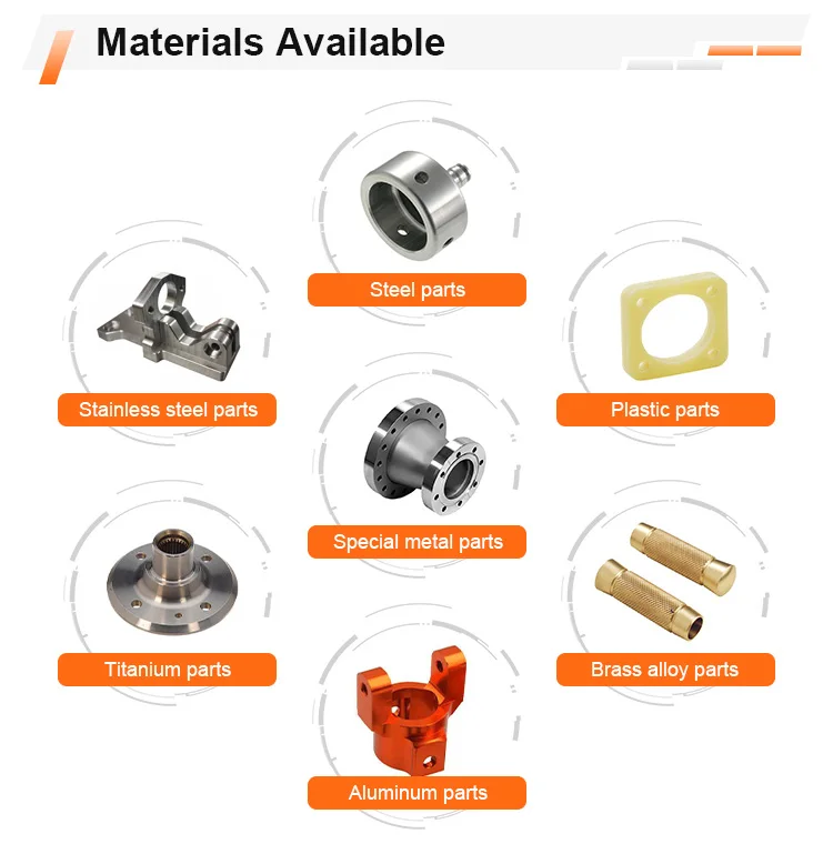 Oem CNC Machine Shop Manufacturing Grinding Stainless Steel Pvd Coating Metal Products Bike Modified Parts Factory Service